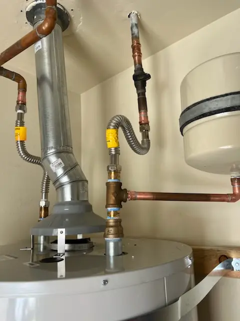 Water heater installation and plumbing repair in Columbia Heights